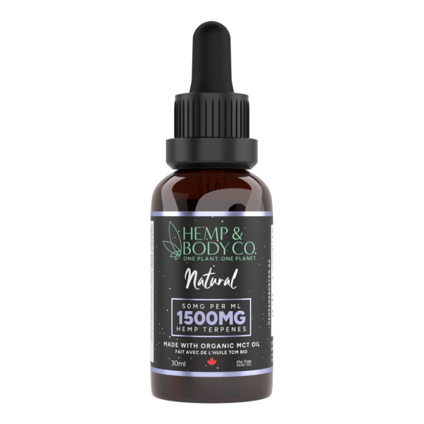 H&B Co. - TINCTURES - NATURAL - 1500mg