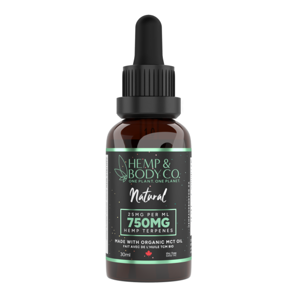 H&B Co. - TINCTURES - NATURAL - 750mg