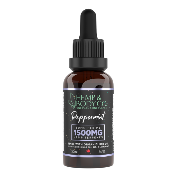 H&B Co. - TINCTURES - PEPPERMINT - 1500mg