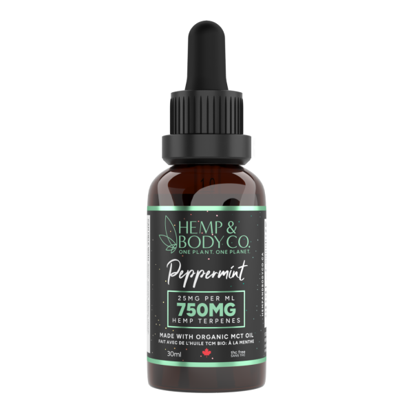 H&B Co. - TINCTURES - PEPPERMINT - 750mg