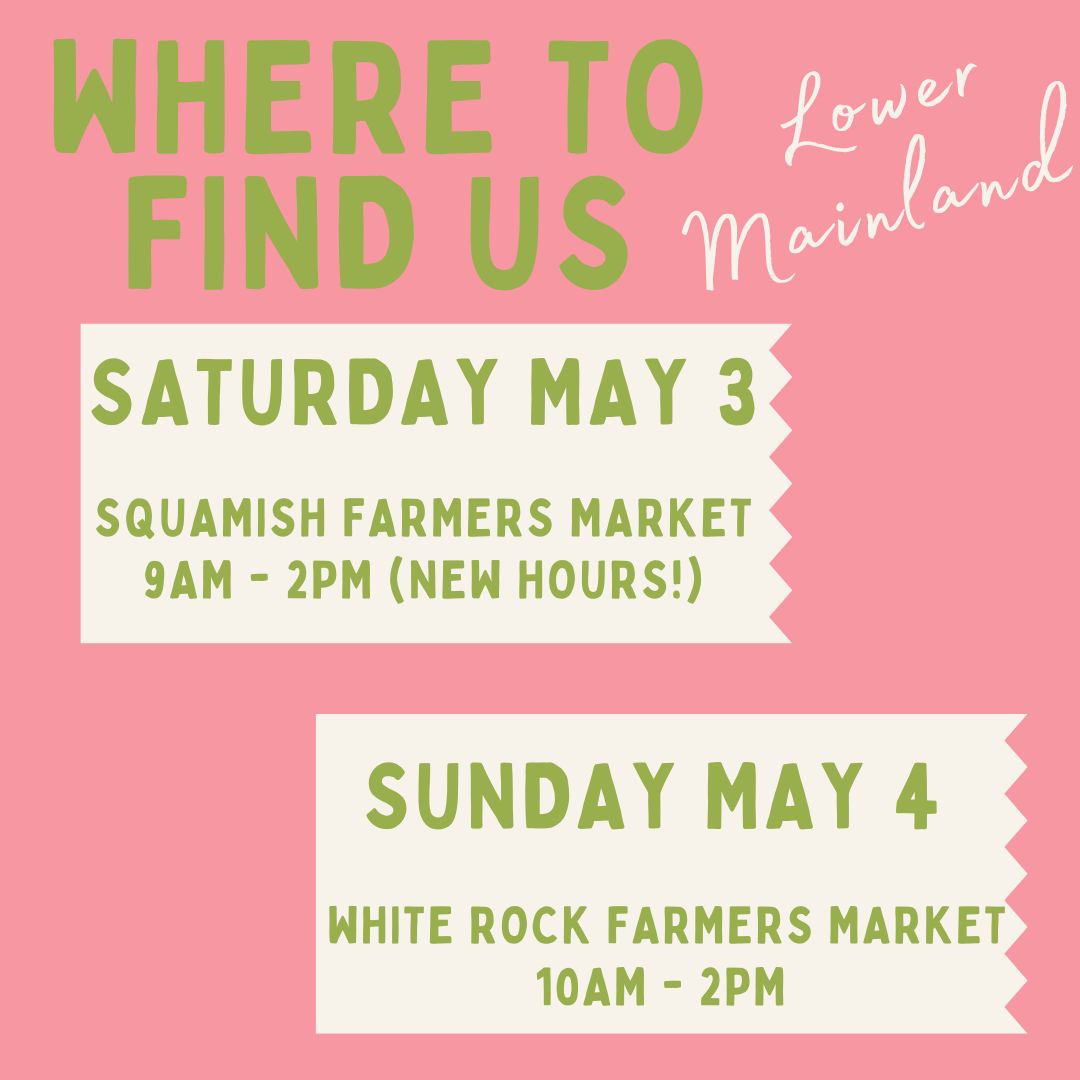 WOOF! First market weekend of the year... We're back and ready to rock!

On Saturday you can find us at the Squamish Farmers' Market (37996 Cleveland Avenue) and please note that the hours have changed - we now start at 9am!

And on Sunday we'll be at the lovely White Rock Farmers' Market (15154 Russell Avenue) from 10am til 2pm.

We can't wait to see everyone again, so please be sure to come on out, support your local vendors and shop Canadian! WOOF!

www.bobthedog.ca

#canadastrong #farmersmarket #bobthedog #dogsrock #supportlocalbusinesses❤️