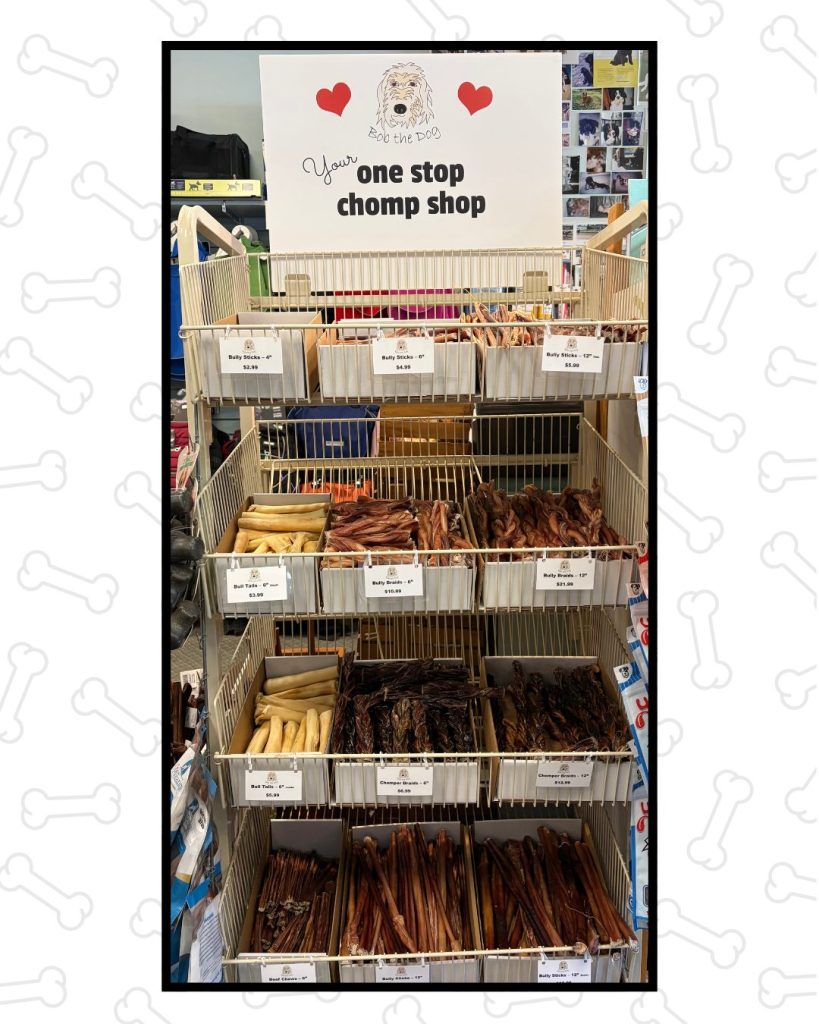Woof and WOOF - look at us grow!

We are now the one stop chomp shop over at Village Pets in the Caulfeild Village Shopping Centre in beautiful West Vancouver.

If you're in the area, definitely check out this pawsome store... you'll find everything you need and the staff are amazing 👍👍

www.bobthedog.ca

#woofwoof #locallove #bobthedog🐶